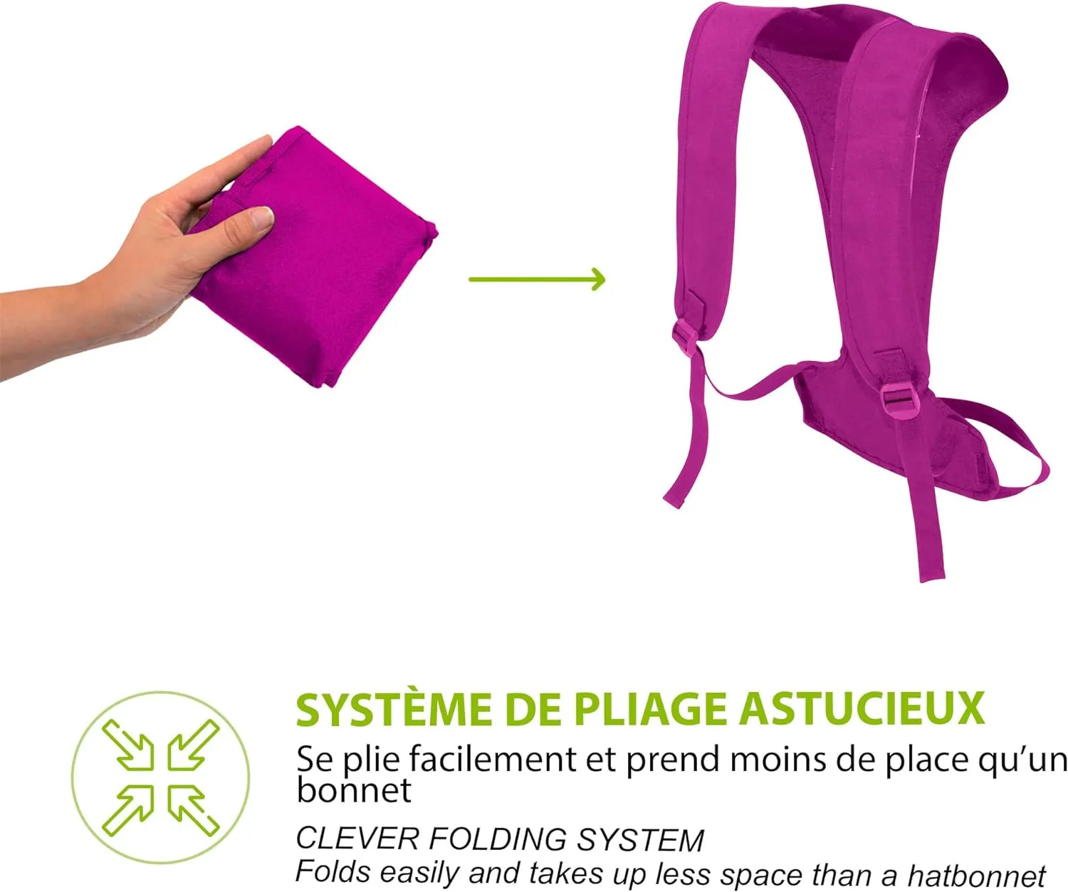 Porte-Ski Deux Mains Libres - Fitnessterapy