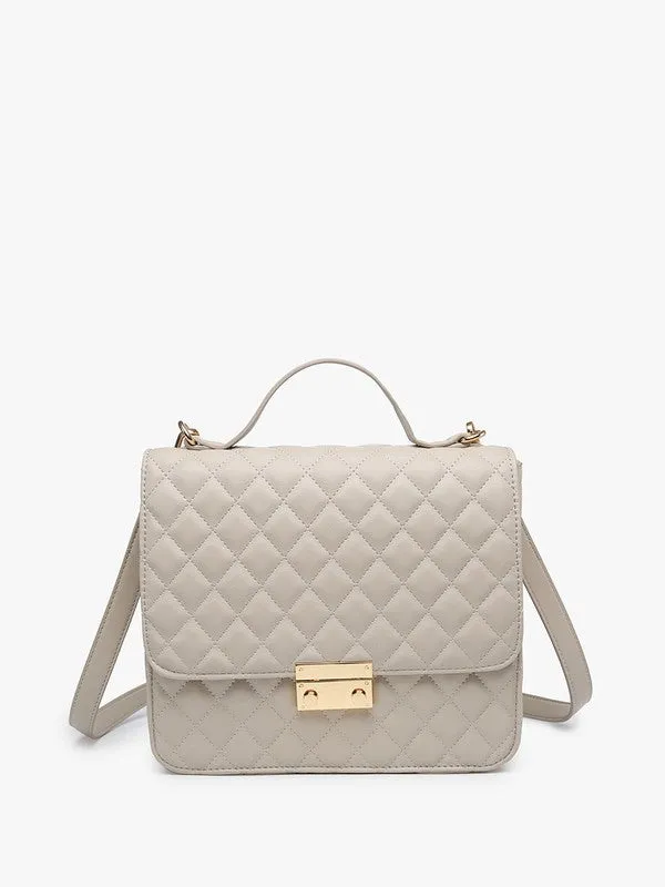 Quilted Backpack Purse