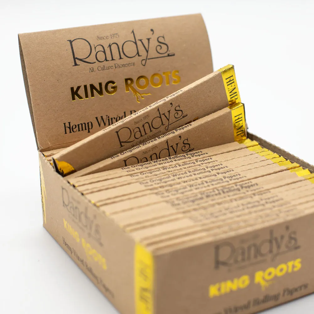 Randy's King Roots Hemp Rolling Papers