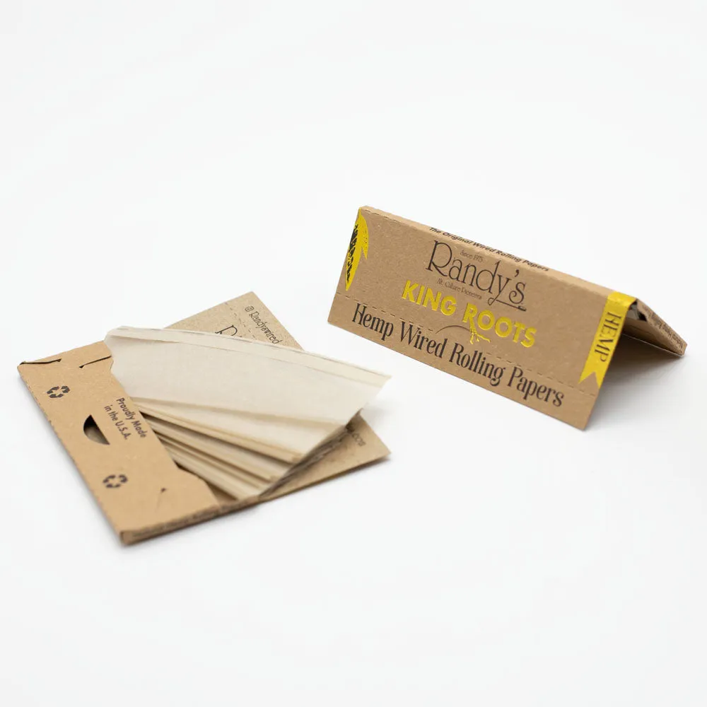 Randy's King Roots Hemp Rolling Papers