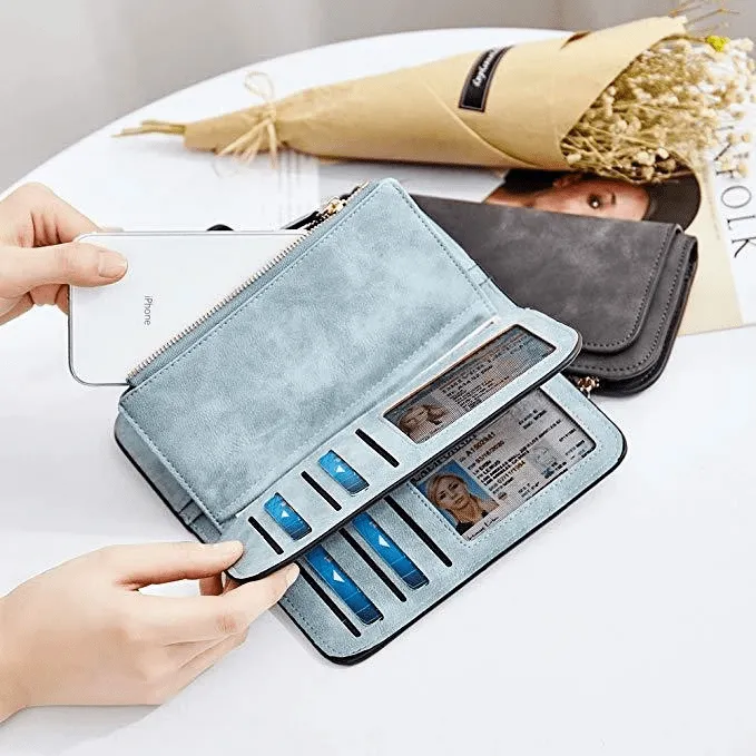 RETRO Glamorous Multiple Slots Women Wallets