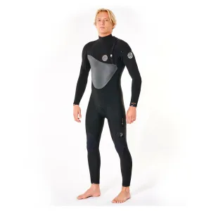 Rip Curl Flashbomb Heat Seeker Zip Free 5/3mm Wetsuit E7