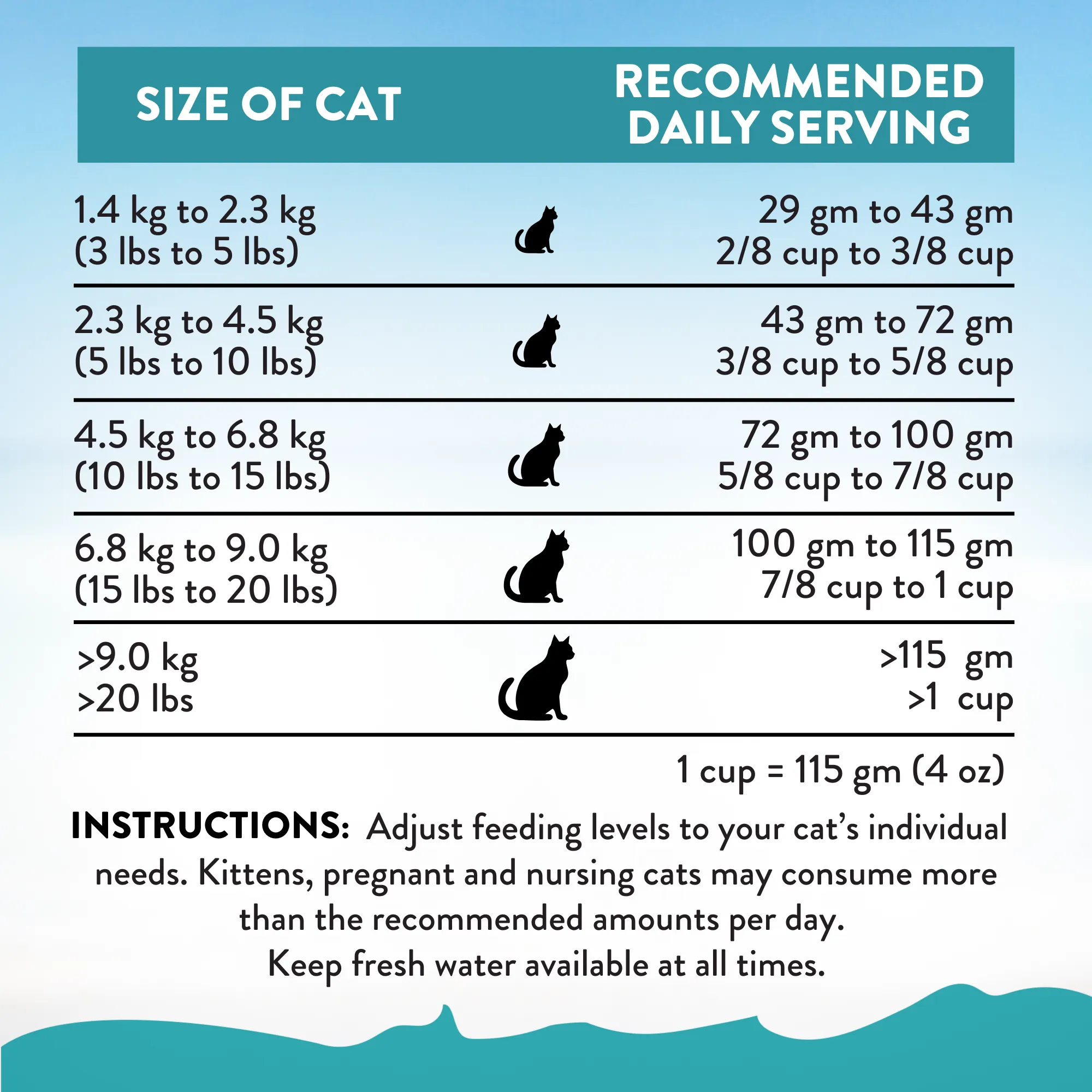 Salmon Bleu Dry Cat Food - Trial Pack Bundle of 12