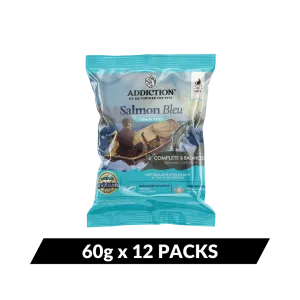 Salmon Bleu Dry Cat Food - Trial Pack Bundle of 12