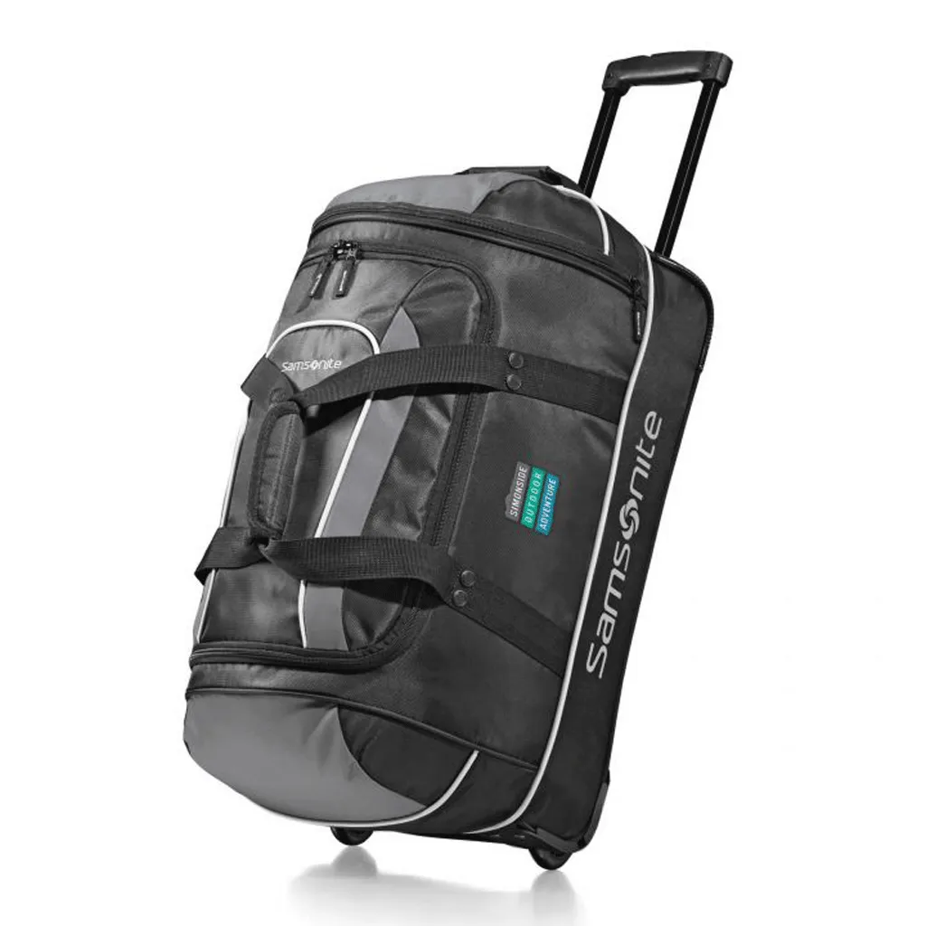Samsonite Black Andante 22" Wheeled Duffel