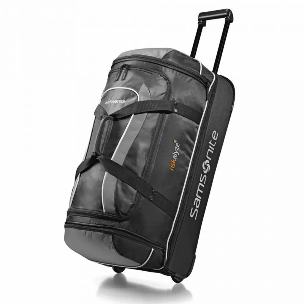 Samsonite Black Andante 28" Drop Bottom Wheeled Duffel