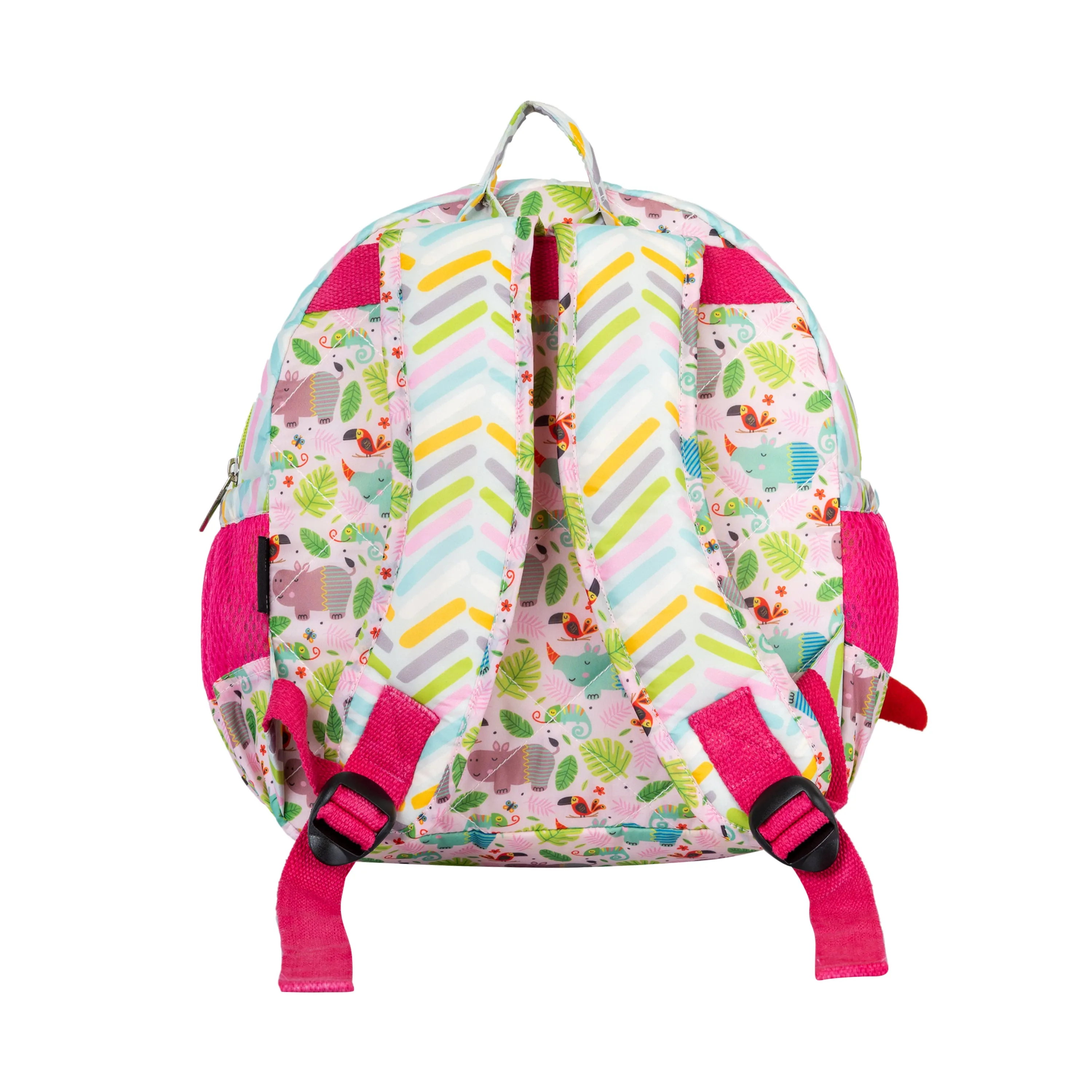 School Bag Set - Pink Hippo