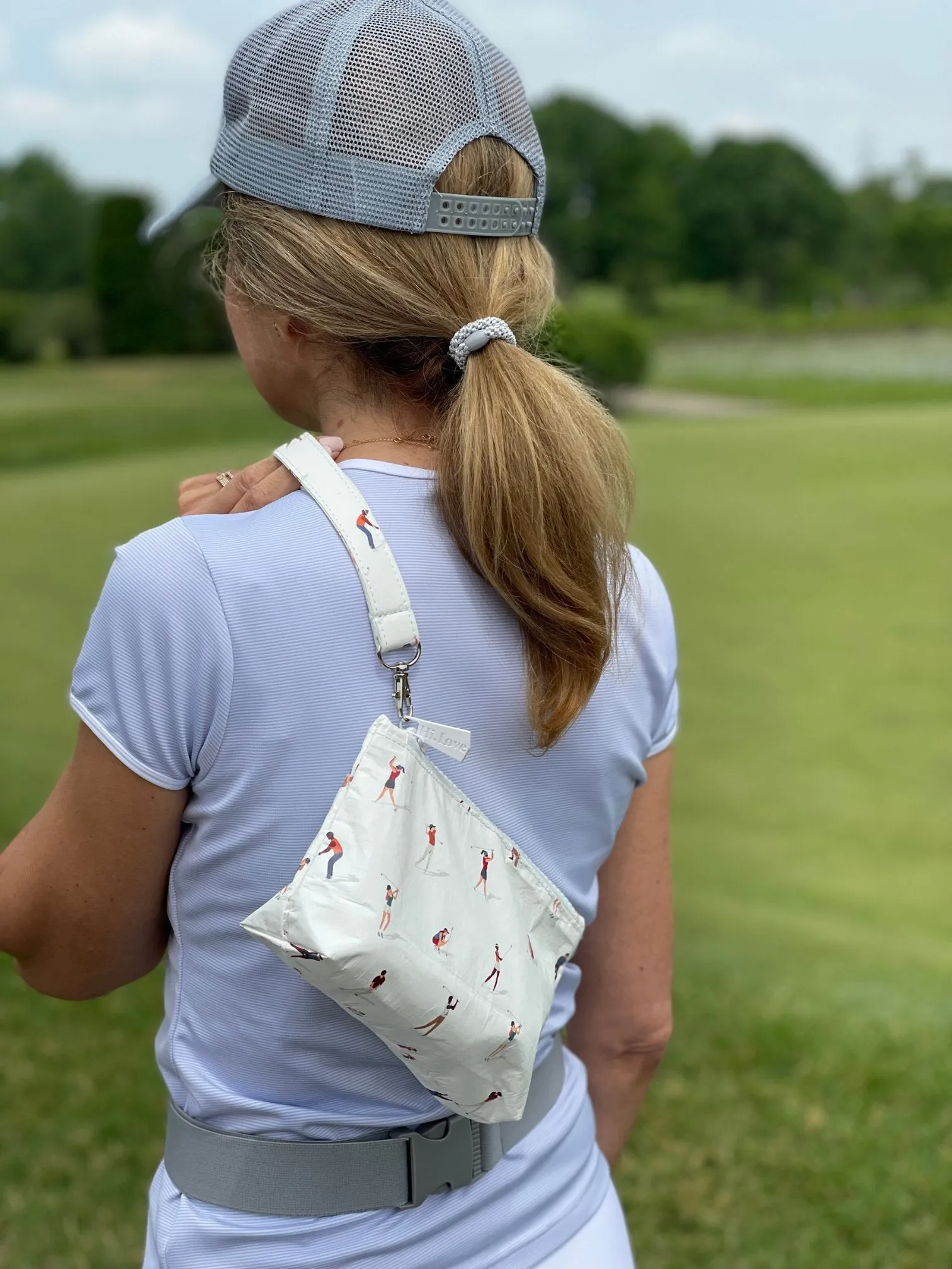 Set of Three - Golfers on the Green Wristlet Straps