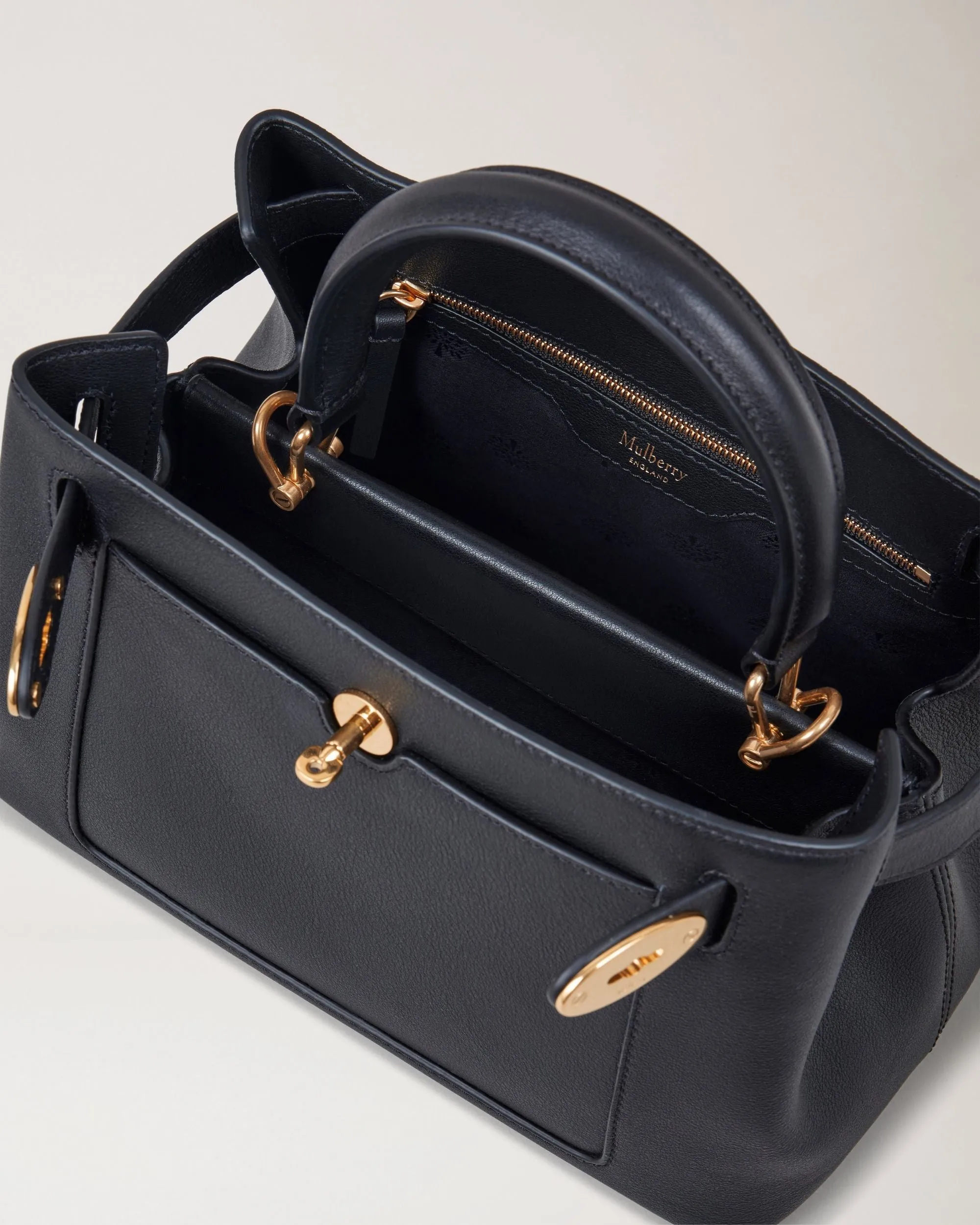Small Islington Silky Calf (Black)