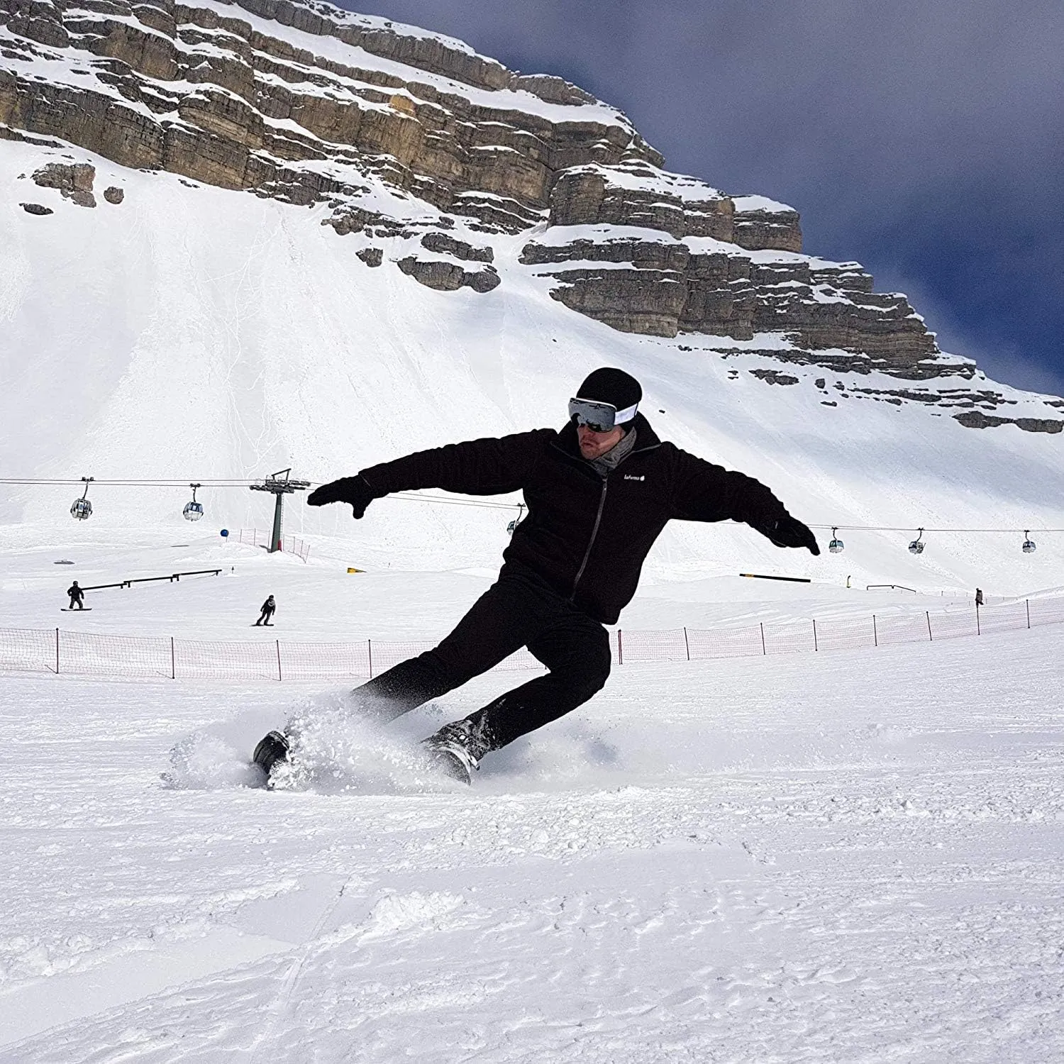 Snowfeet - Mini Patins de Ski Courts pour la Neige | Skis pour Chaussures d'hiver | Patins  Neige Courts | The Real Original