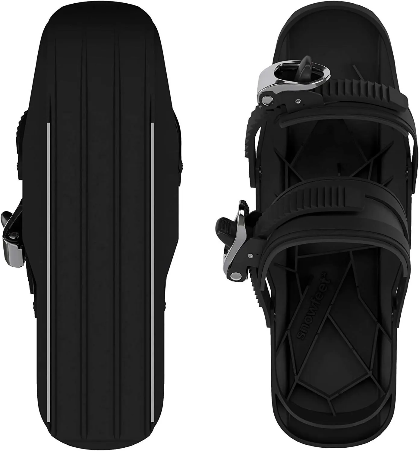 Snowfeet - Mini Patins de Ski Courts pour la Neige | Skis pour Chaussures d'hiver | Patins  Neige Courts | The Real Original