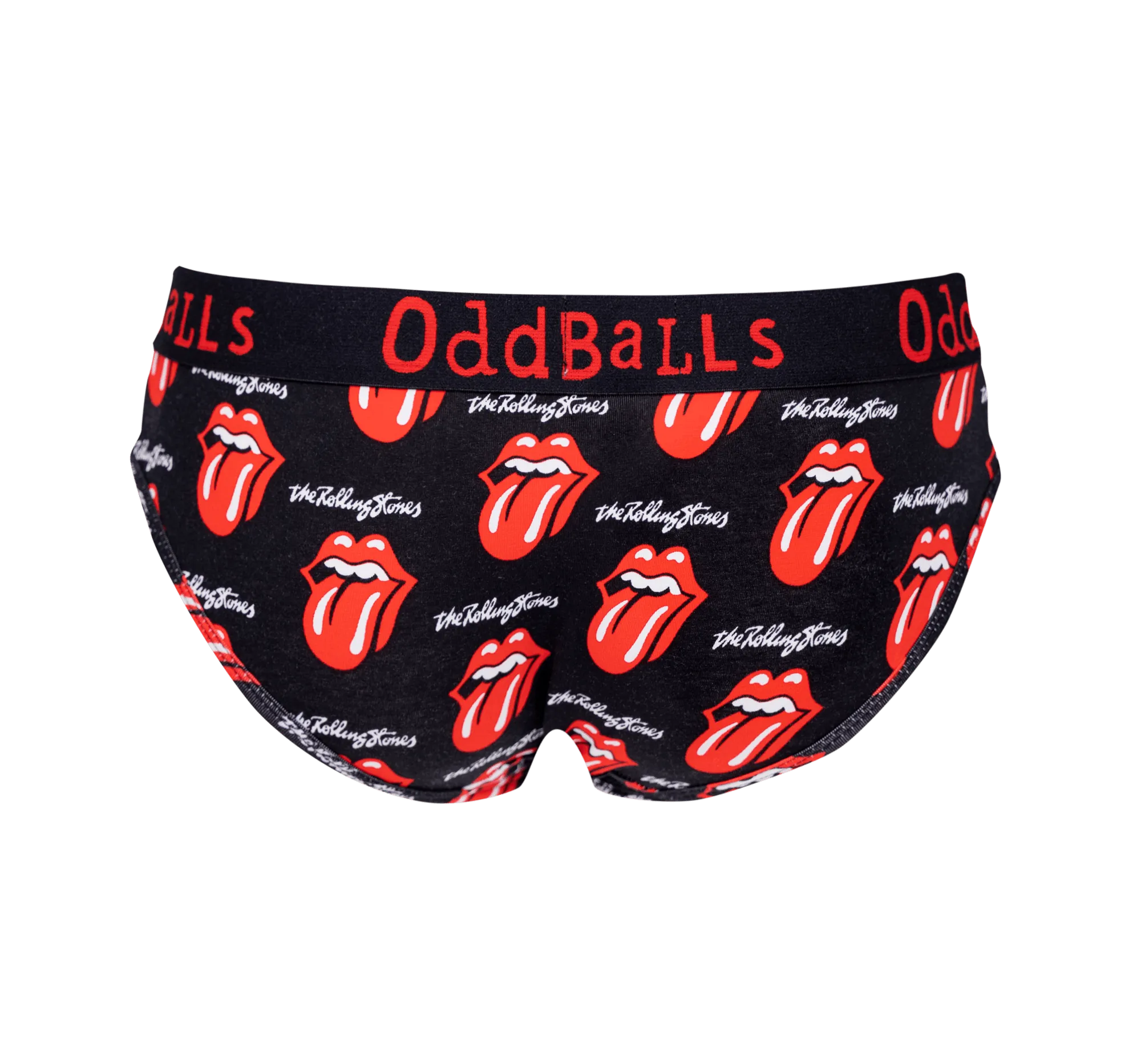The Rolling Stones - Black - Ladies Briefs