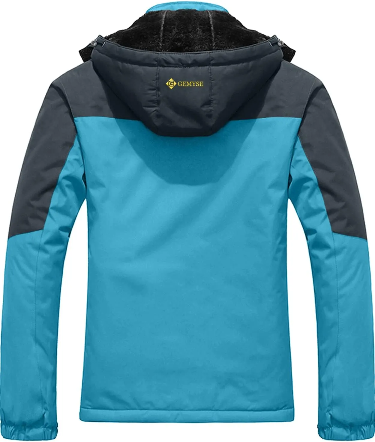 Veste de Ski Impermable Coupe-Vent Veste d'hiver Veste de Pluie encapuchonn Manteau de Pluie - Fitnessterapy