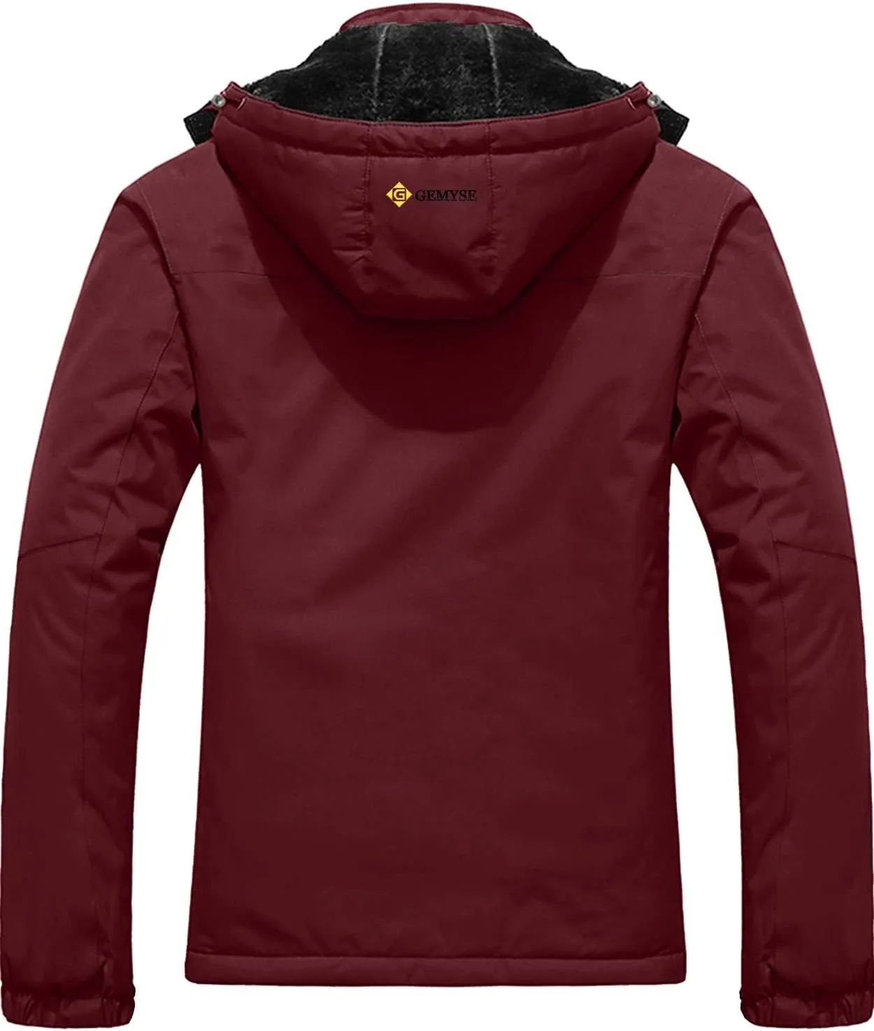 Veste de Ski Impermable Coupe-Vent Veste d'hiver Veste de Pluie encapuchonn Manteau de Pluie - Fitnessterapy