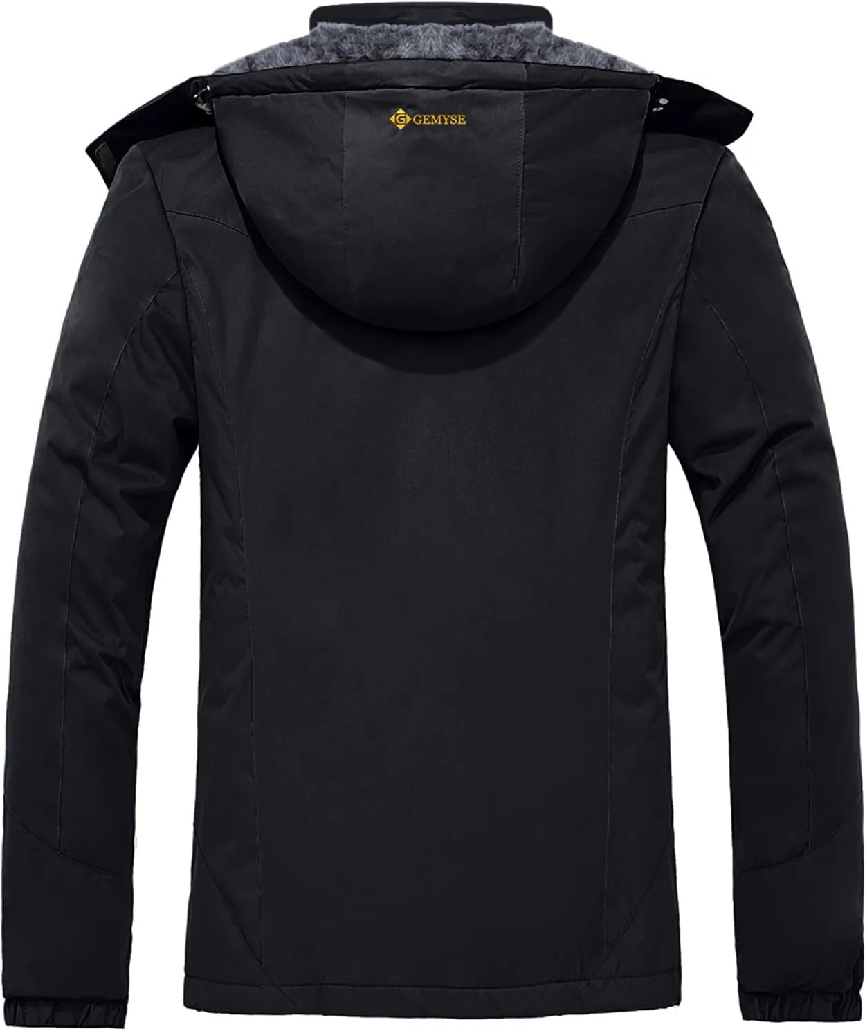 Veste de Ski Impermable Coupe-Vent Veste d'hiver Veste de Pluie encapuchonn Manteau de Pluie - Fitnessterapy