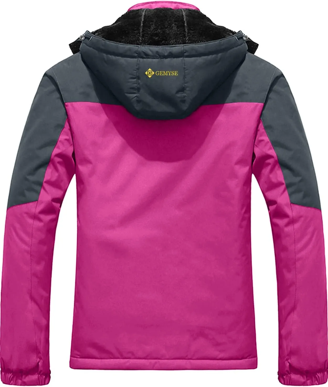 Veste de Ski Impermable Coupe-Vent Veste d'hiver Veste de Pluie encapuchonn Manteau de Pluie - Fitnessterapy