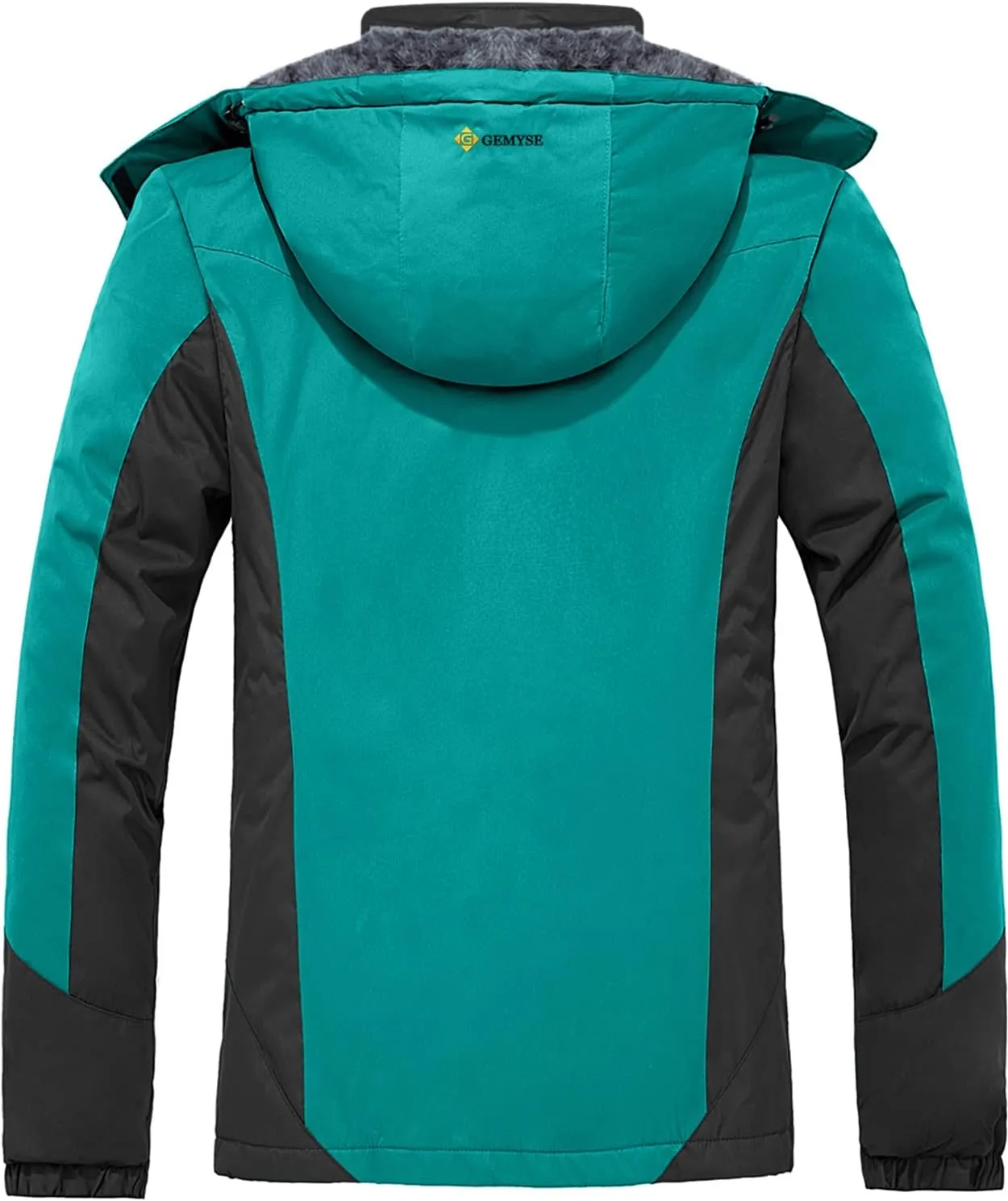 Veste de Ski Impermable Coupe-Vent Veste d'hiver Veste de Pluie encapuchonn Manteau de Pluie - Fitnessterapy