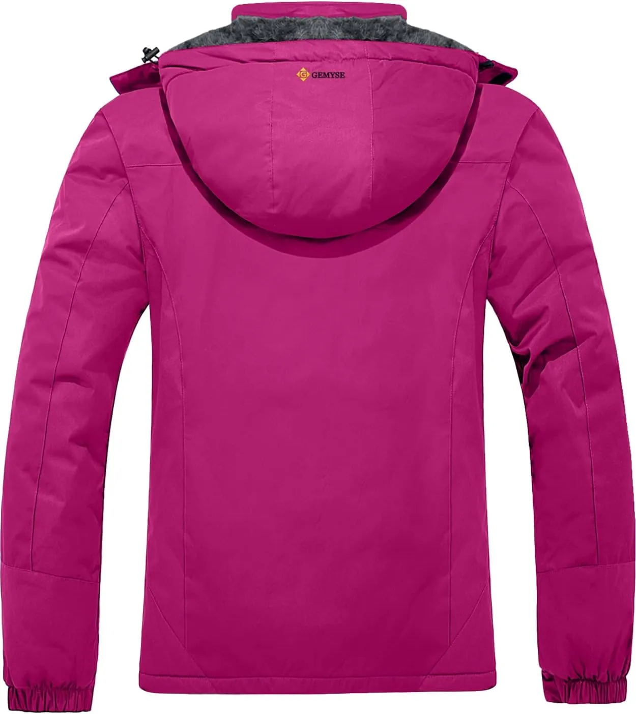 Veste de Ski Impermable Coupe-Vent Veste d'hiver Veste de Pluie encapuchonn Manteau de Pluie - Fitnessterapy