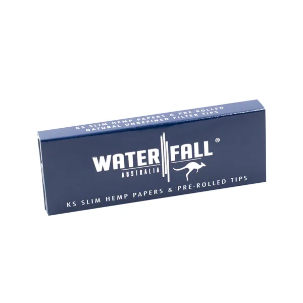 Waterfall Hemp King Size Slim Papers and Tip Kit