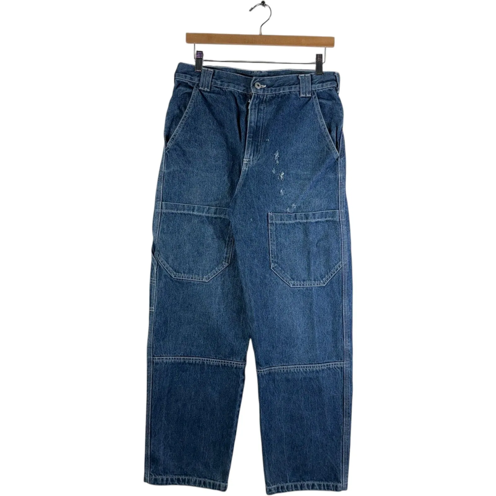 Y2K Rocky Multi Pocket Carpenter Denim Jeans 31x29