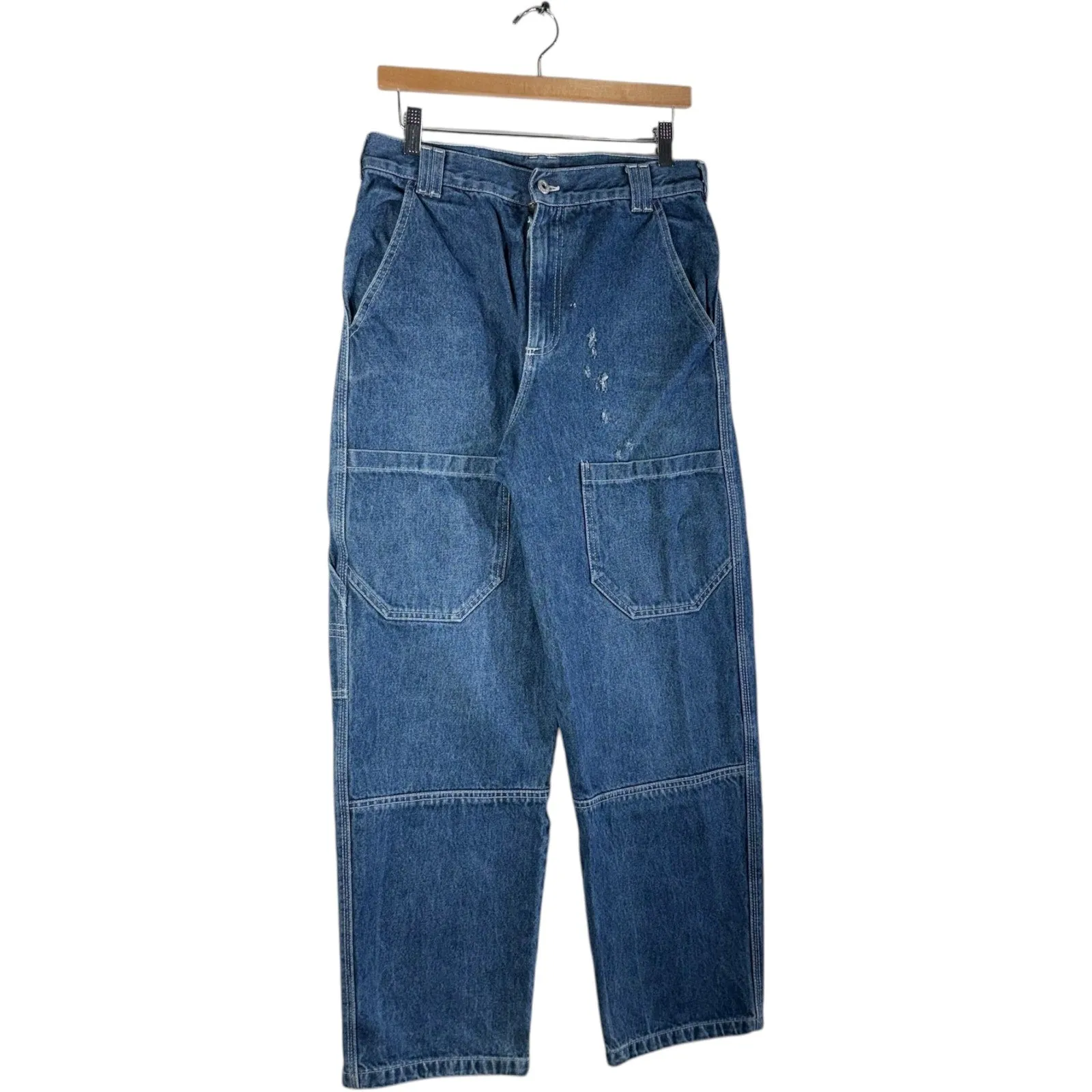 Y2K Rocky Multi Pocket Carpenter Denim Jeans 31x29